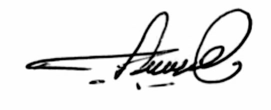 Wahib Bteddini’s signature