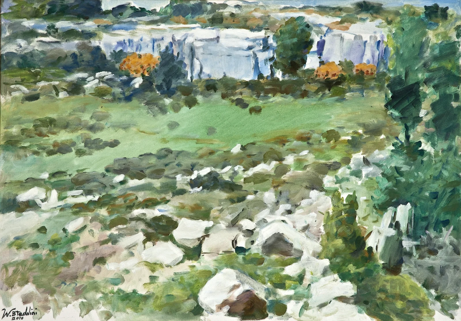 Along the Mountain Edge