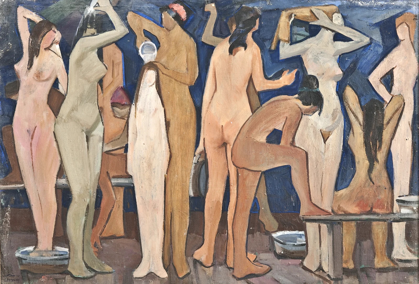 The Bathing of Women